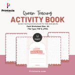Quran Tracing Activity Book Part 1 (Juz 1)